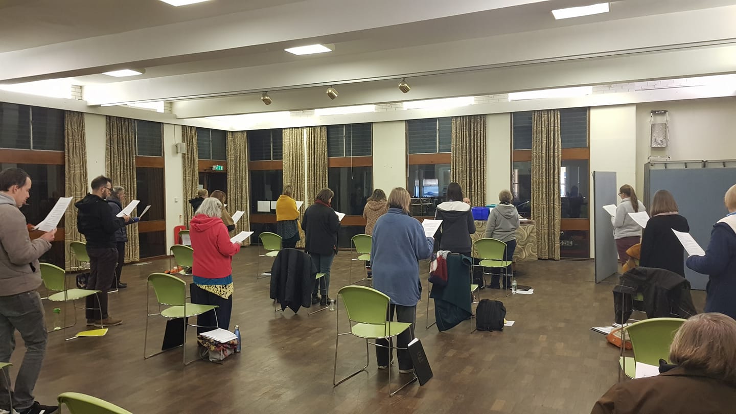 COVID Rehearsal at St James 2020